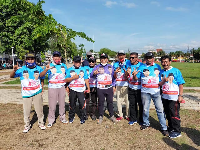 Cabup Nomor Urut 2, Haji Hendy, Jaga Kebugaran dengan Senam 2 Jari di Rambipuji